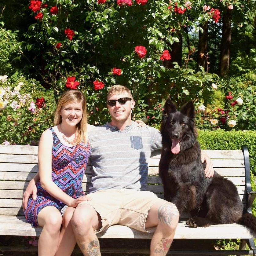 June 2017, at the Rose Garden in Forest Park