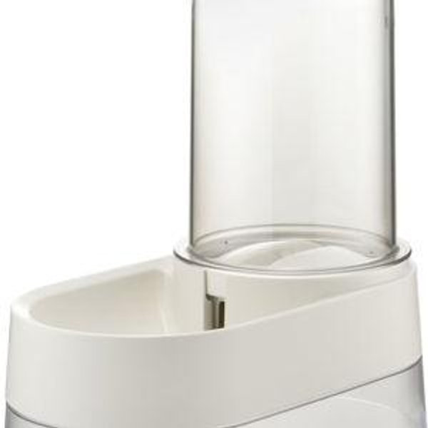 RICHELL Elevated Gravity Water Dispenser Dog & Cat Bowl, Black, 1-gal - Chewy.com