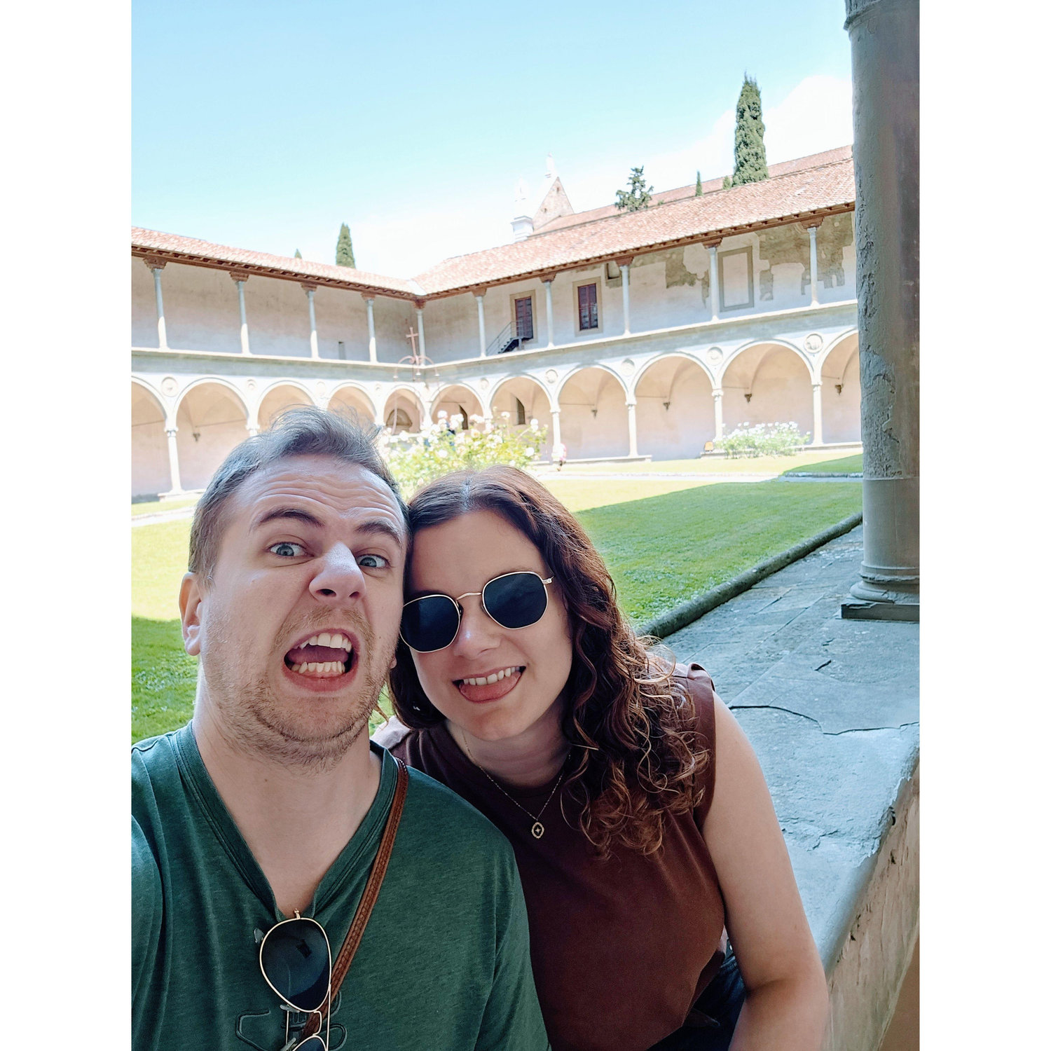 Our trip to Florence - this is probably where we would have gotten engaged if Emily hadn't been adamant to not get engaged in Italy.