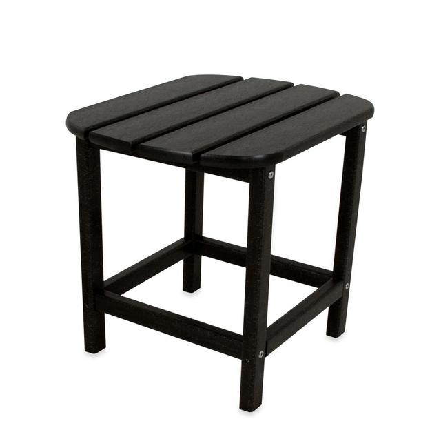 POLYWOOD® South Beach Side Table in Black