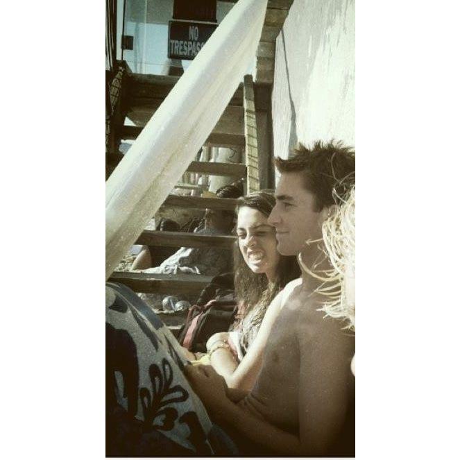 One of our first photos together, circa 2009