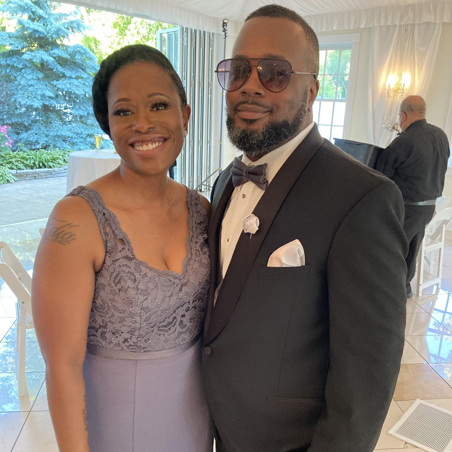 Mel & Timikia's wedding. June 2021