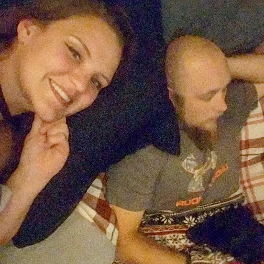 One of us always falls asleep during on holidays...Tanner fell asleep on our Anniversary