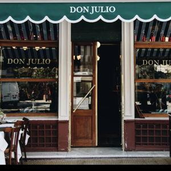 Dinner at Don Julio in Buenos Aires