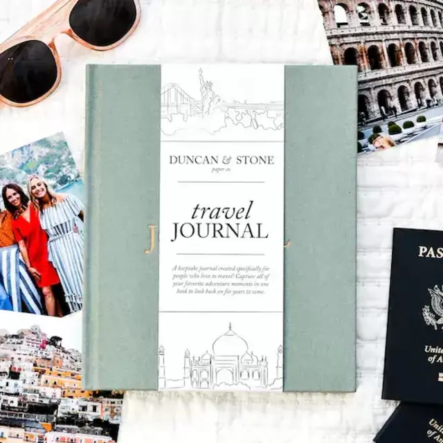 Travel Journal and Photo Album: Our Adventure Book for Couples or Graduation Gift | Travel Scrapbook Gift for Women or Best Friend