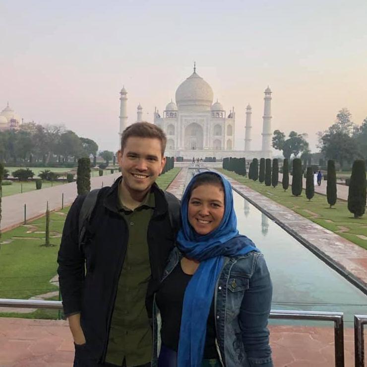 Arriving at the Taj Mahal pre-dawn was 100% worth it.