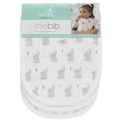 Product description page - Aden + Anais 3pk Little Bibs Set - Baby Star