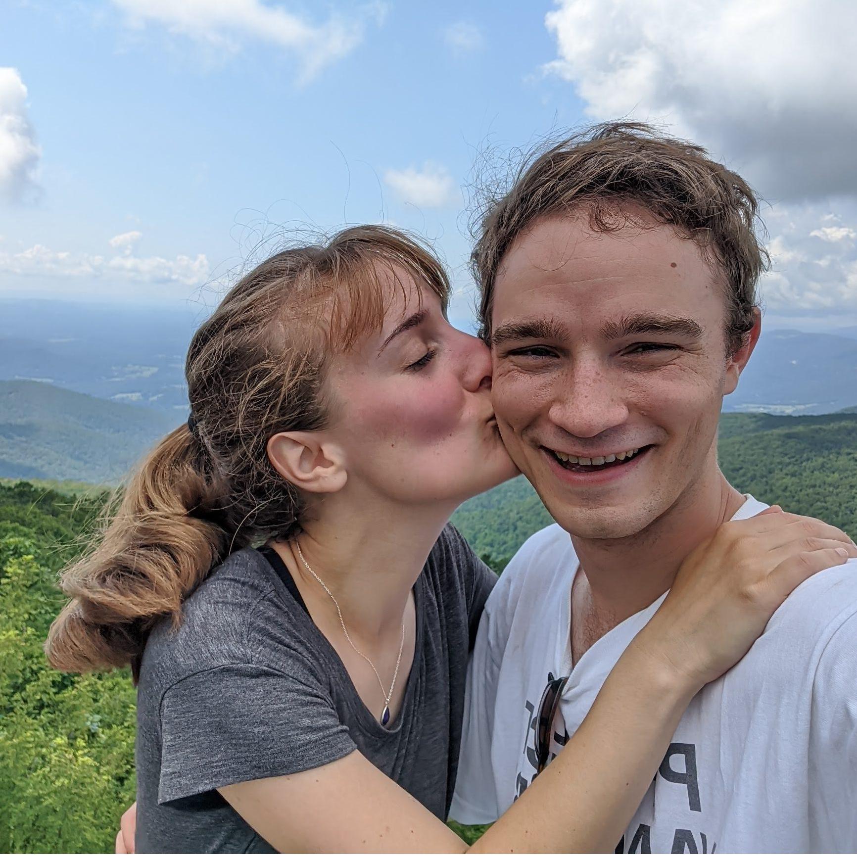 The elevation was only 3080 feet - but we sure felt on top of the world!