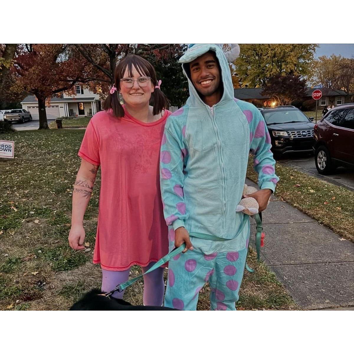 getting rained on Halloween