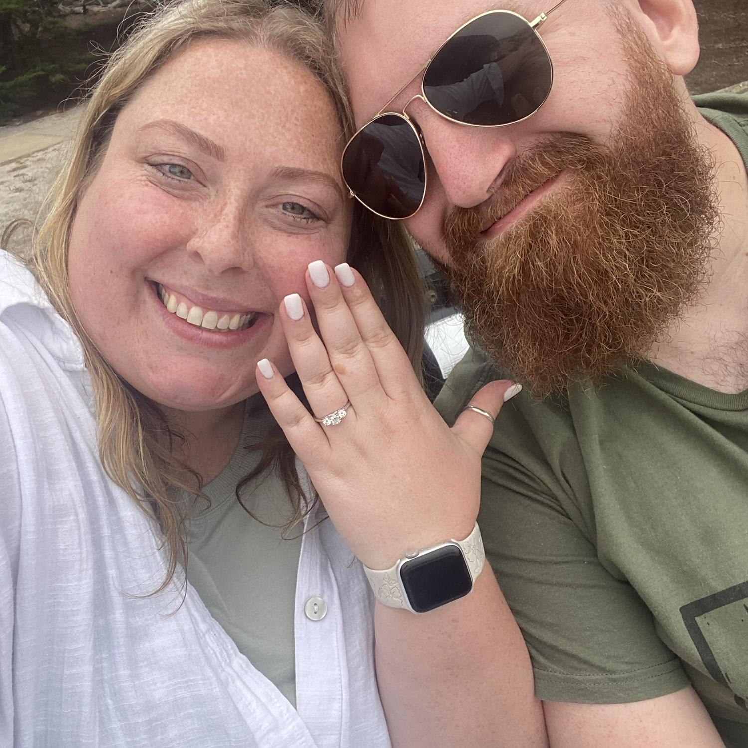 Right after Clark proposed!