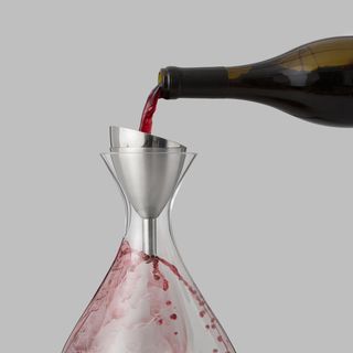 Wine Shower with Funnel & Strainer