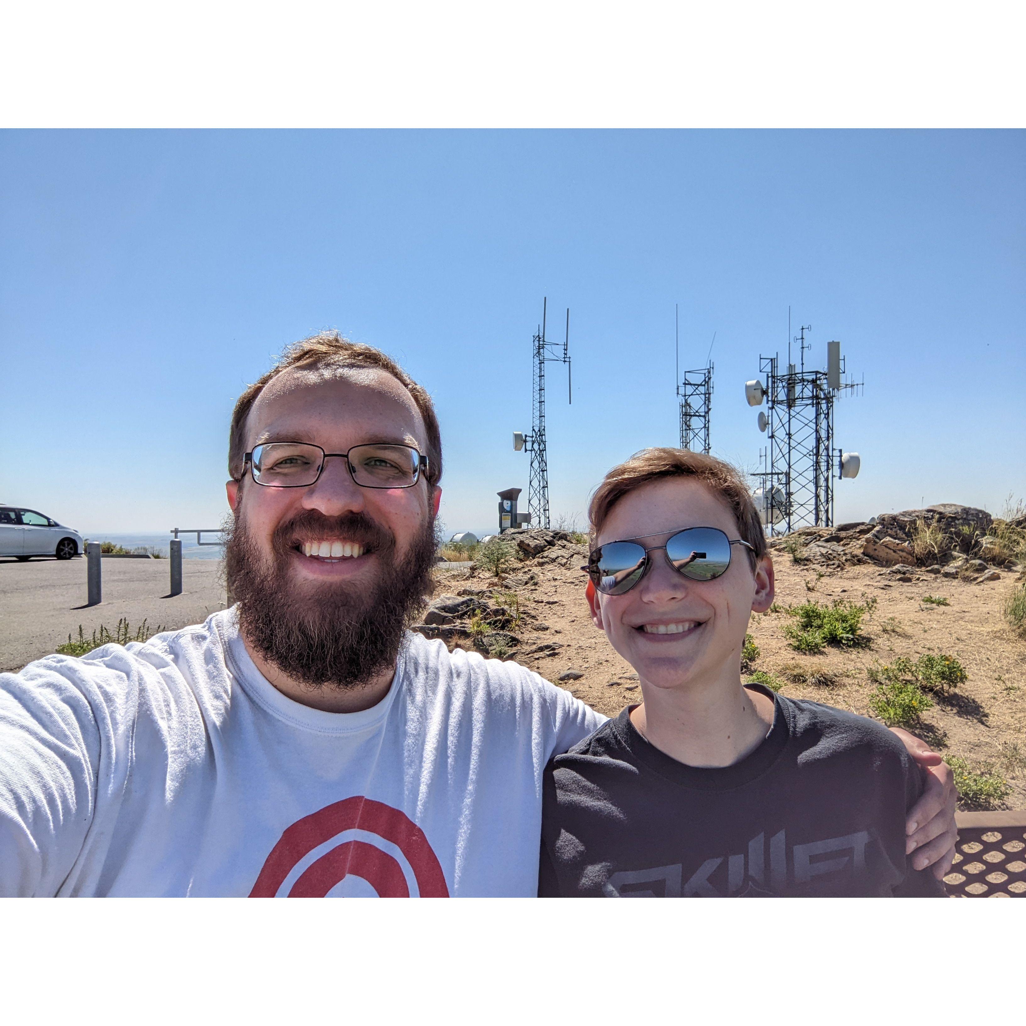 On top of Spag... Steptoe Butte!