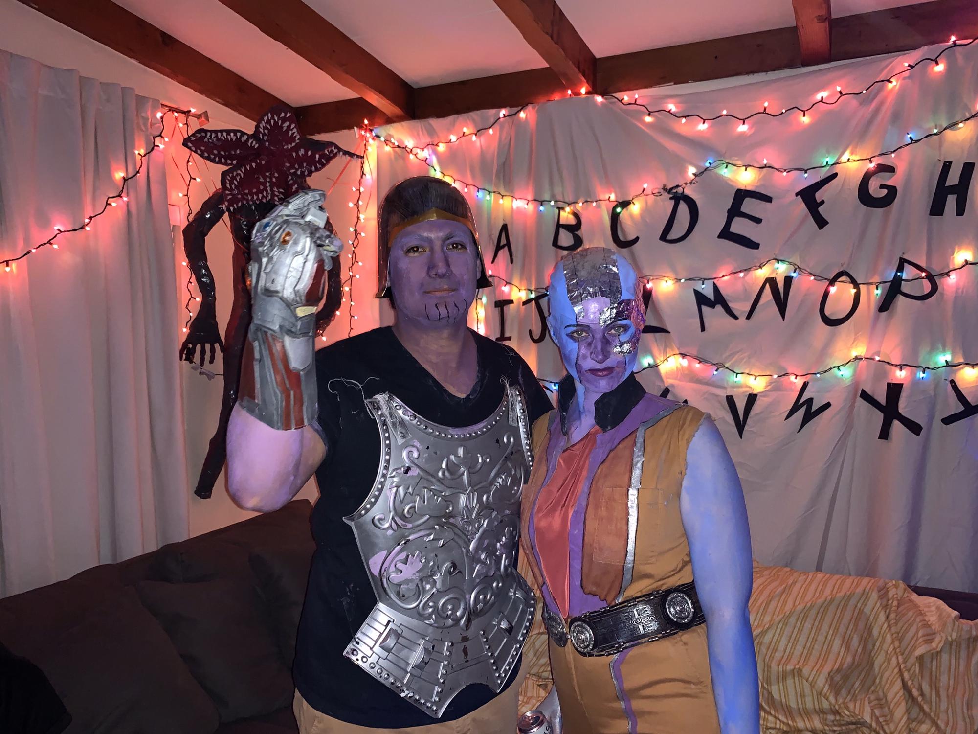 Thanos & Nebula