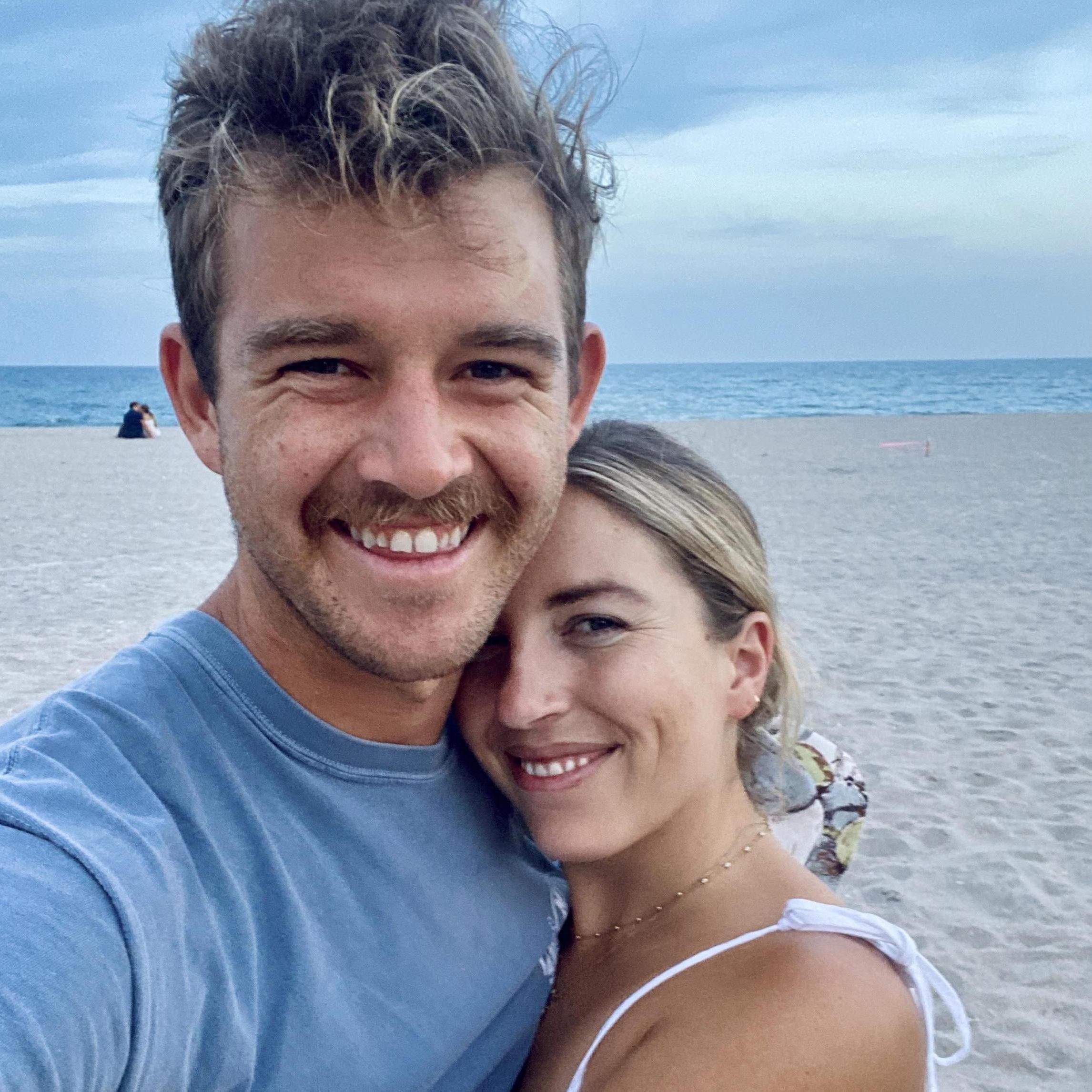 Tyler's socially-distanced 27th birthday picnic in Palm Beach, 2020