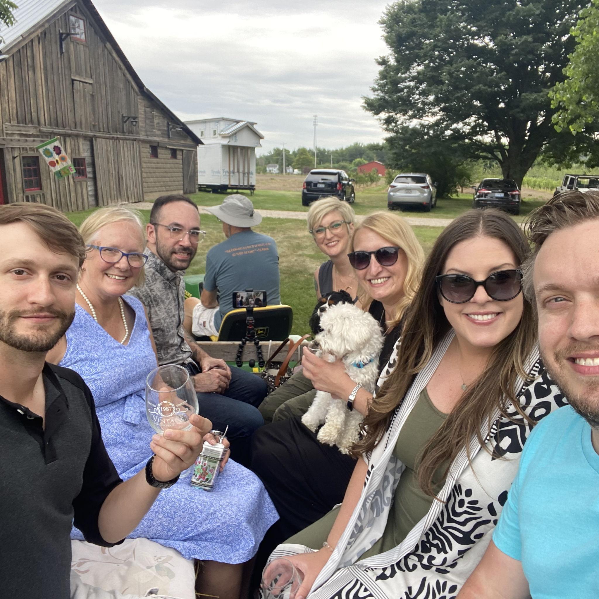 Started new traditions in Michigan during lockdown.  First annual Wine Weekend.