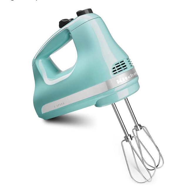 KitchenAid 5 Ultra Power Speed Hand Mixer - KHM512, Aqua Sky