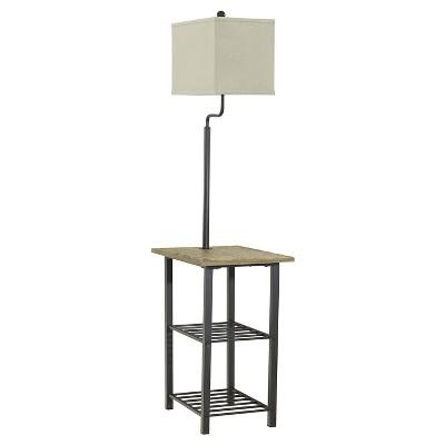 Shianne Metal Tray Lamp Black - Signature Design by Ashley