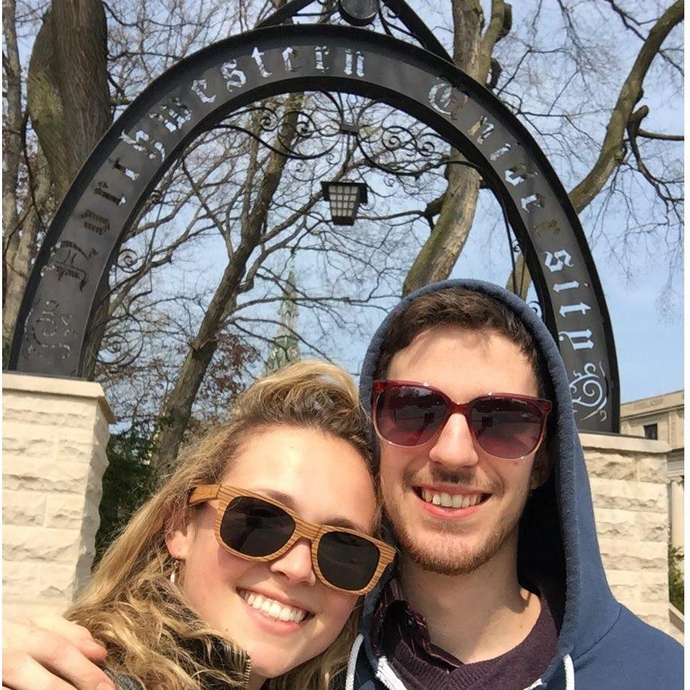 At the Alma Mater