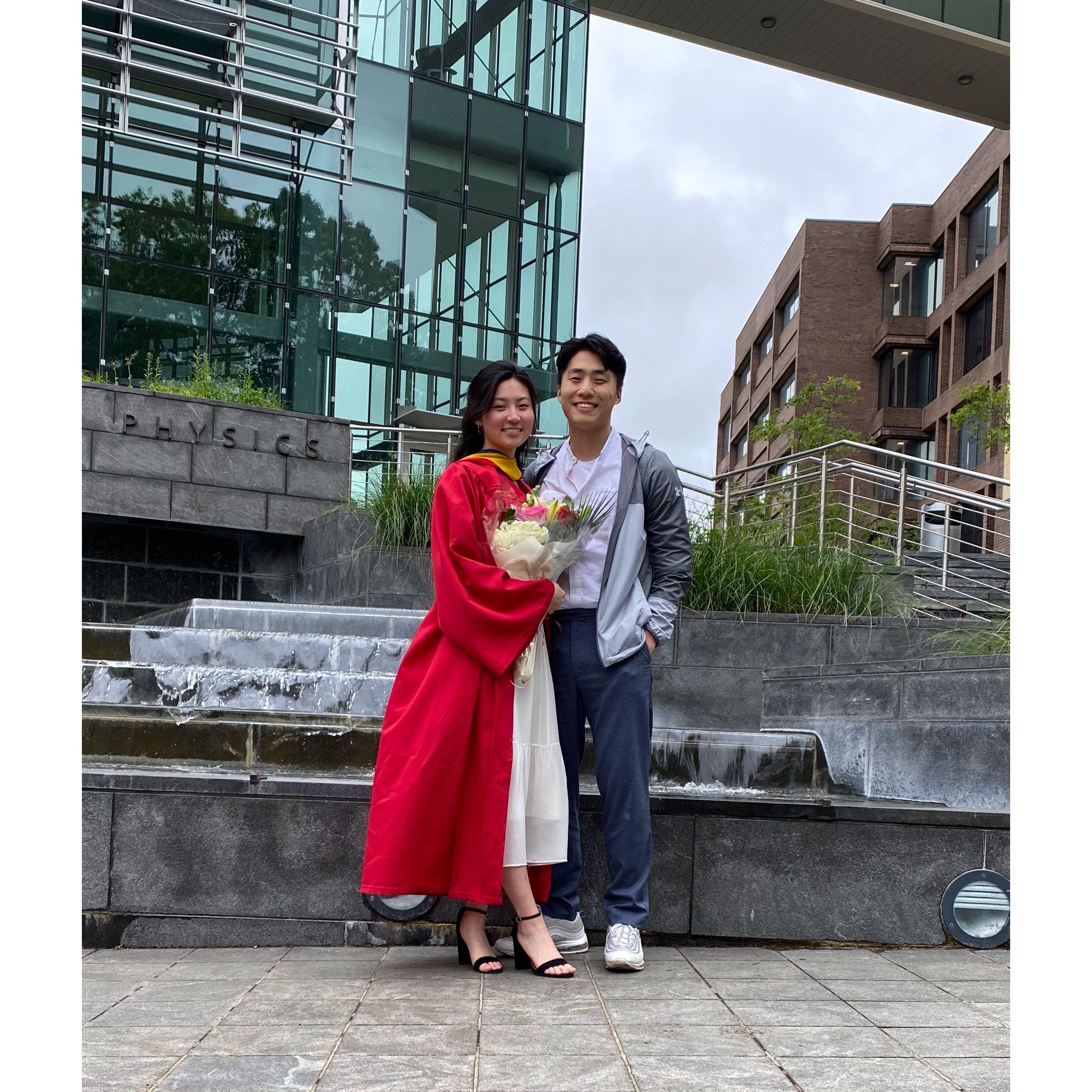 Esther's Undergradute Graduation 2021