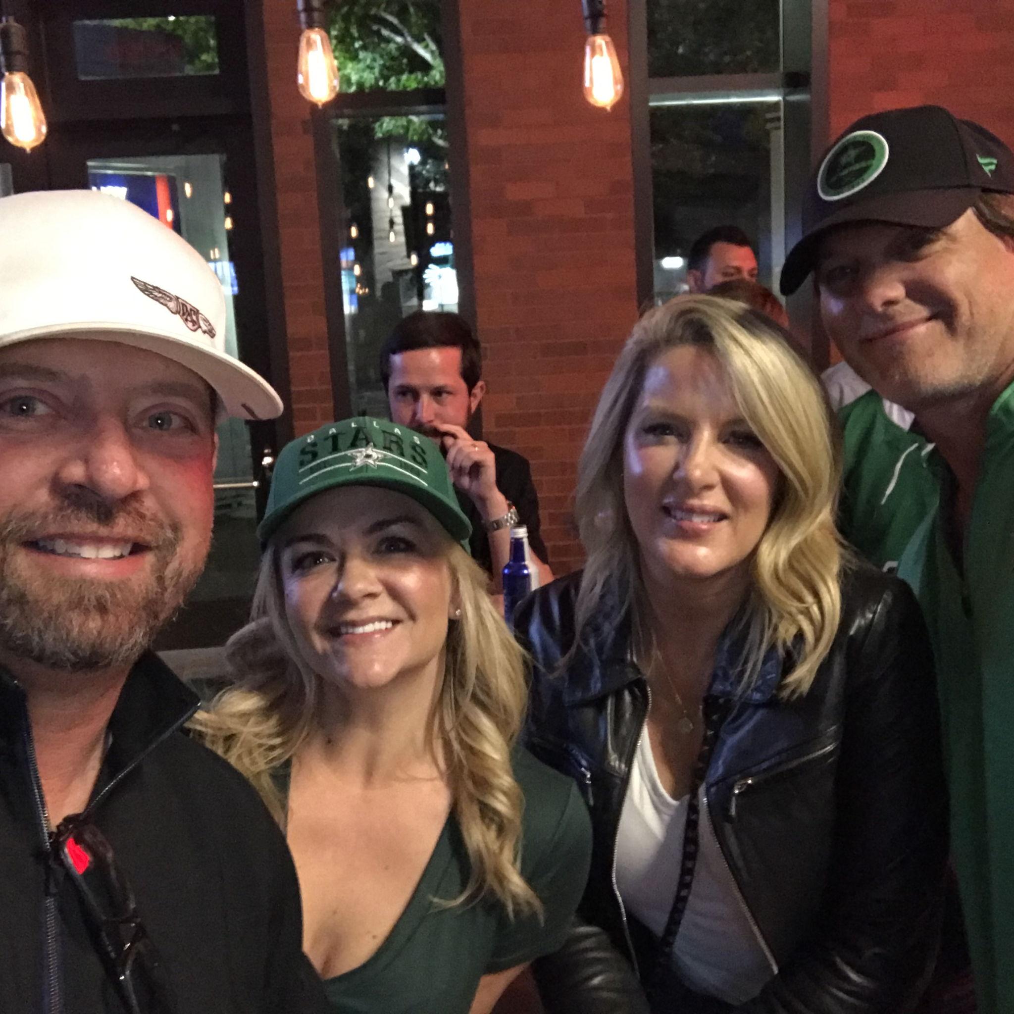 Stars Game with Jeff and Lacie