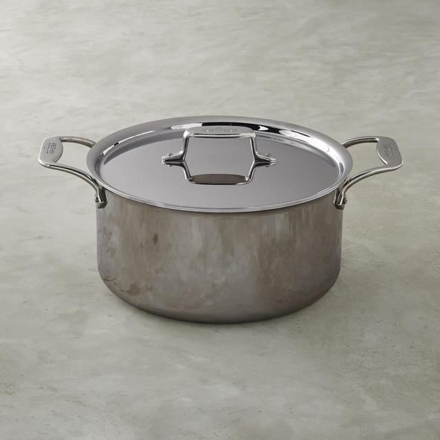 All-Clad d5 Stainless-Steel Stock Pot, 8-Qt