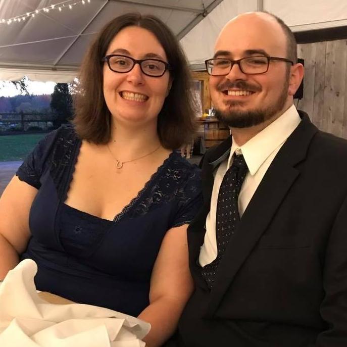 Us at Michiko and Tyler's wedding in 2017