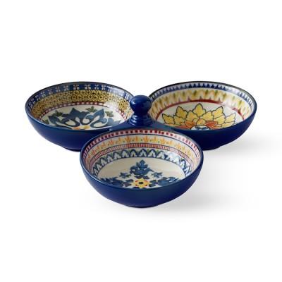 Sicily Three-Section Condiment Dish from Williams Sonoma