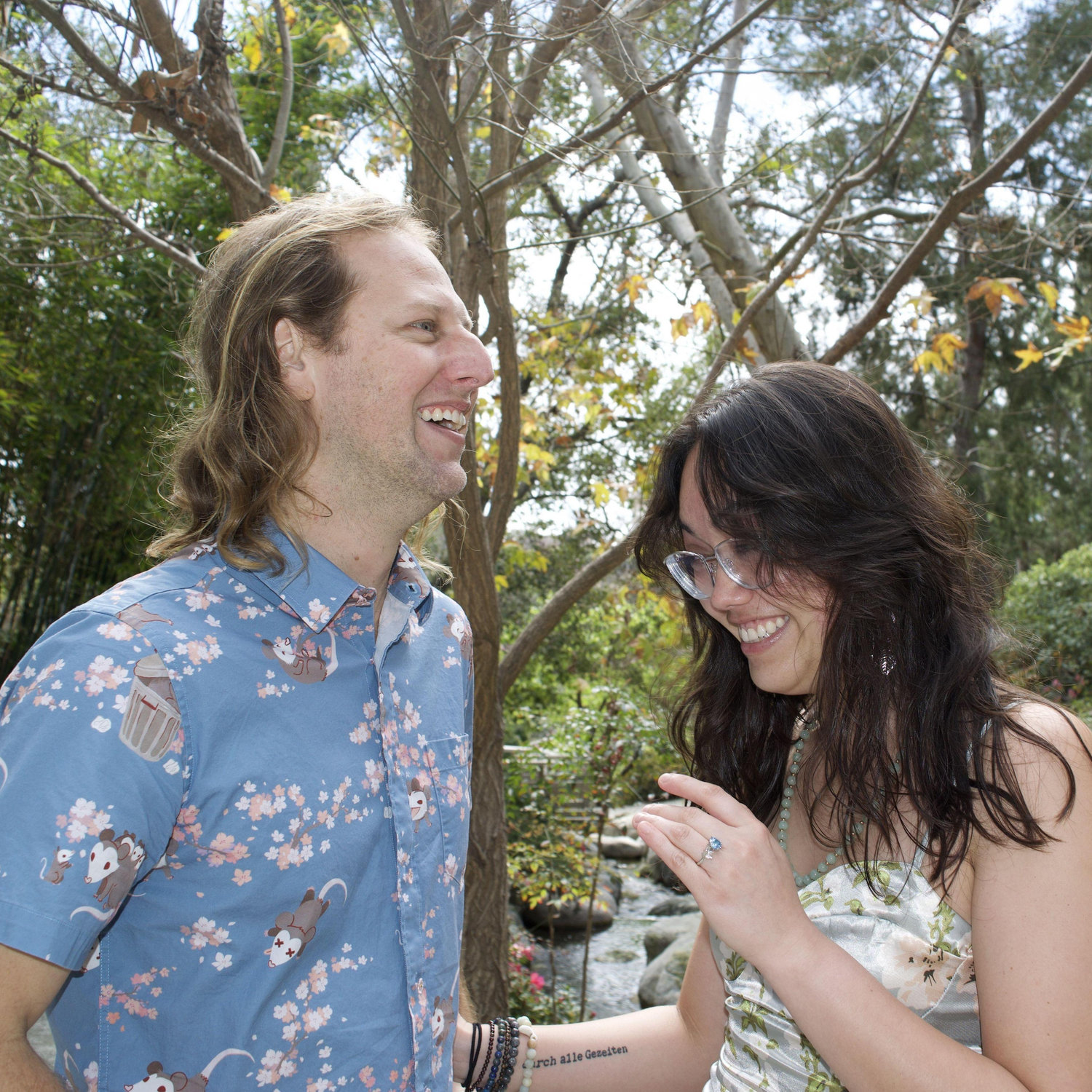 Realizing Mitchell quoted Nietzsche during the proposal (edgelord)