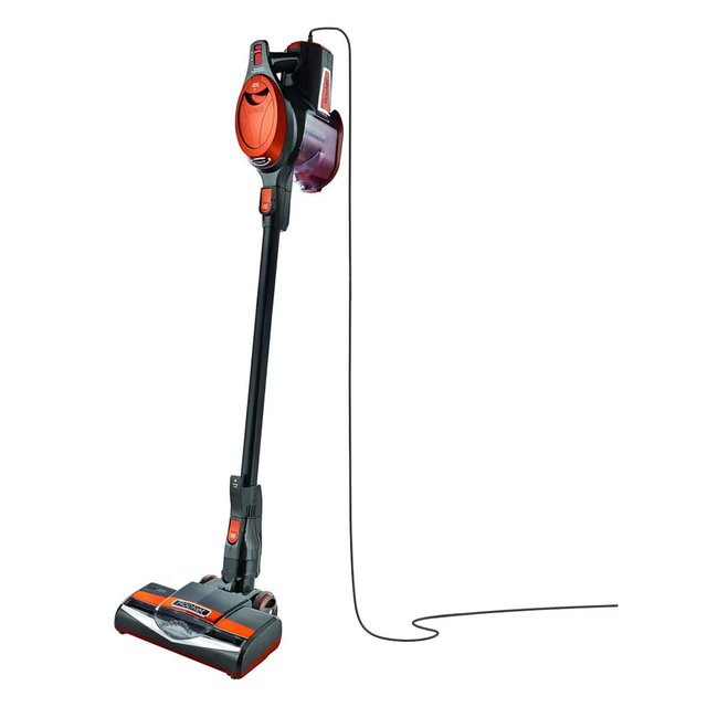 Shark Rocket Ultra-Light Corded Bagless Vacuum for Carpet and Hard Floor Cleaning with Swivel Steering (HV301), Gray/Orange