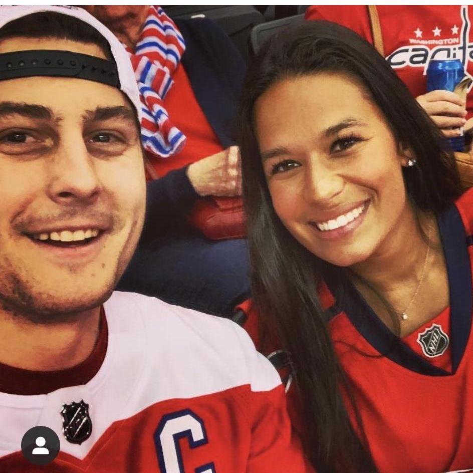 Anjuli was able to make Garrett a Washington Capitals fan! We will take it