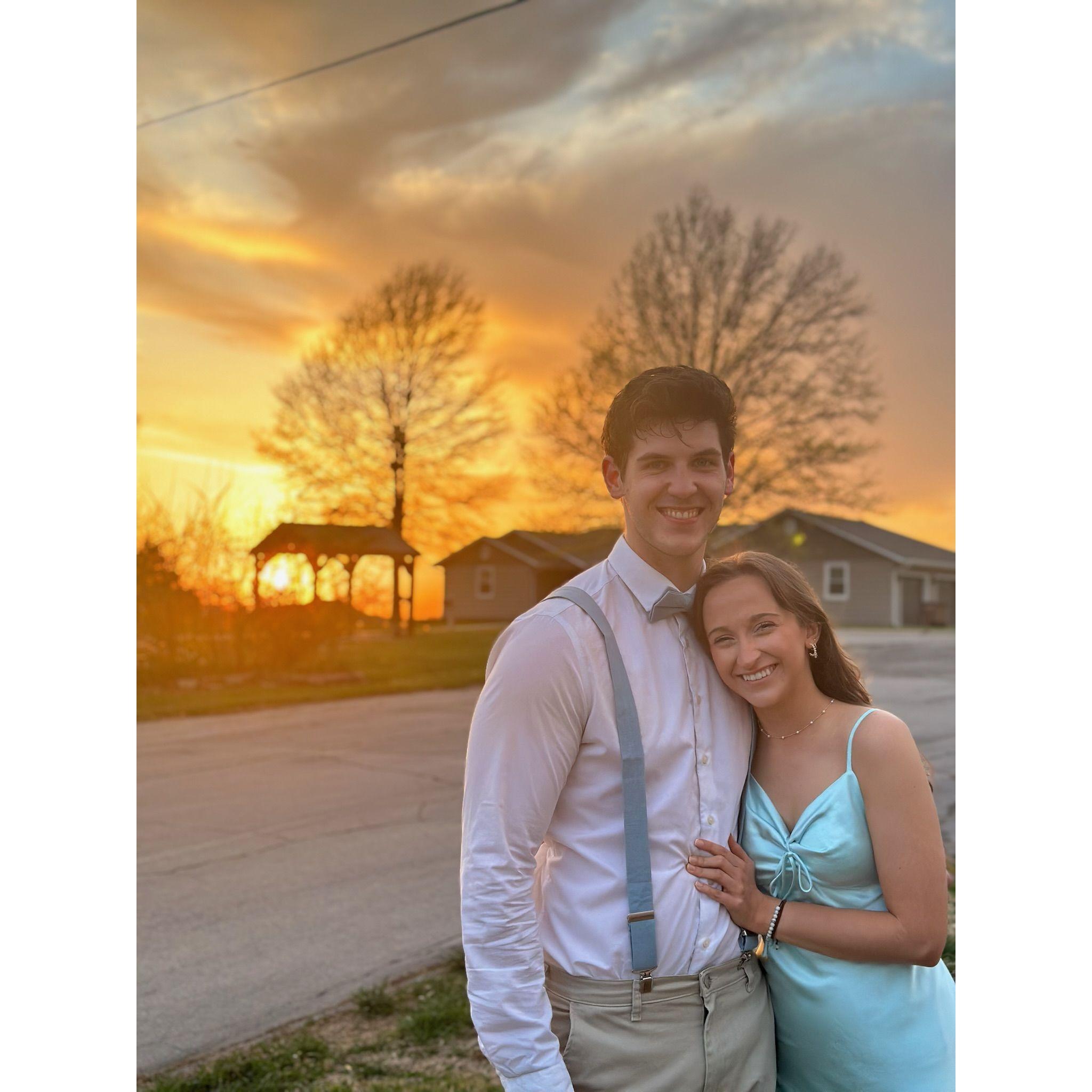 Spring formal senior year!