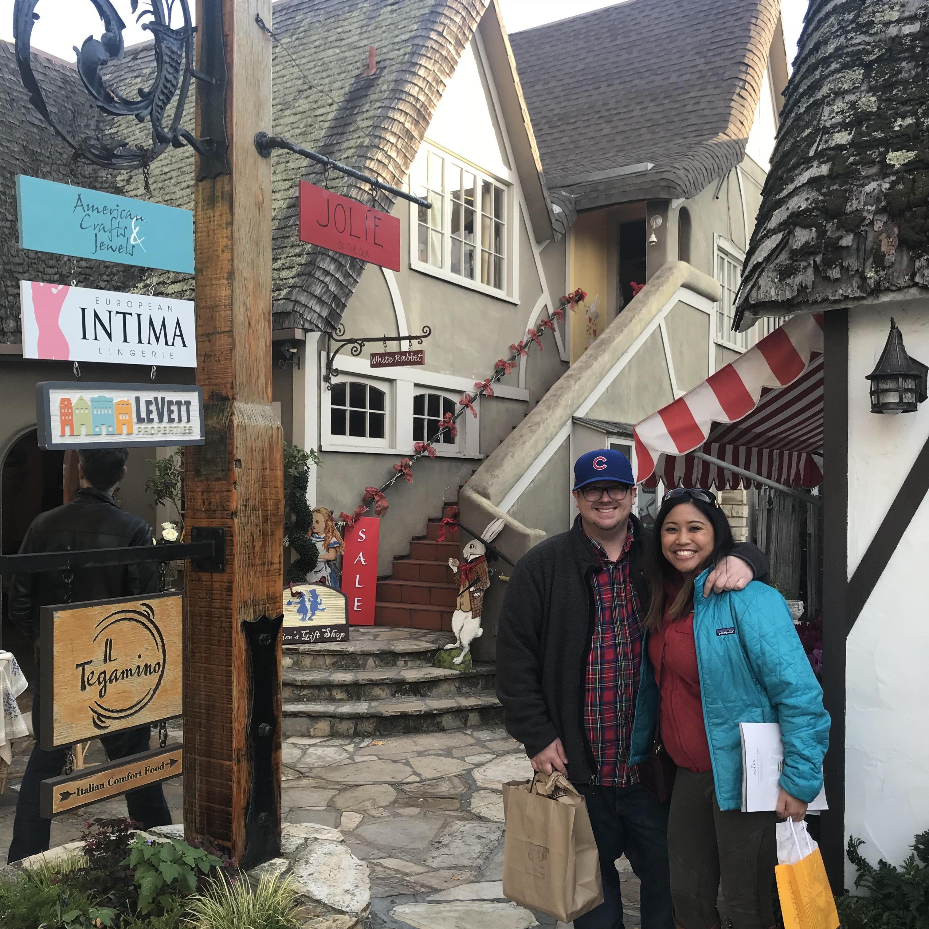 Elaine’s favorite town ever - Carmel by the Sea