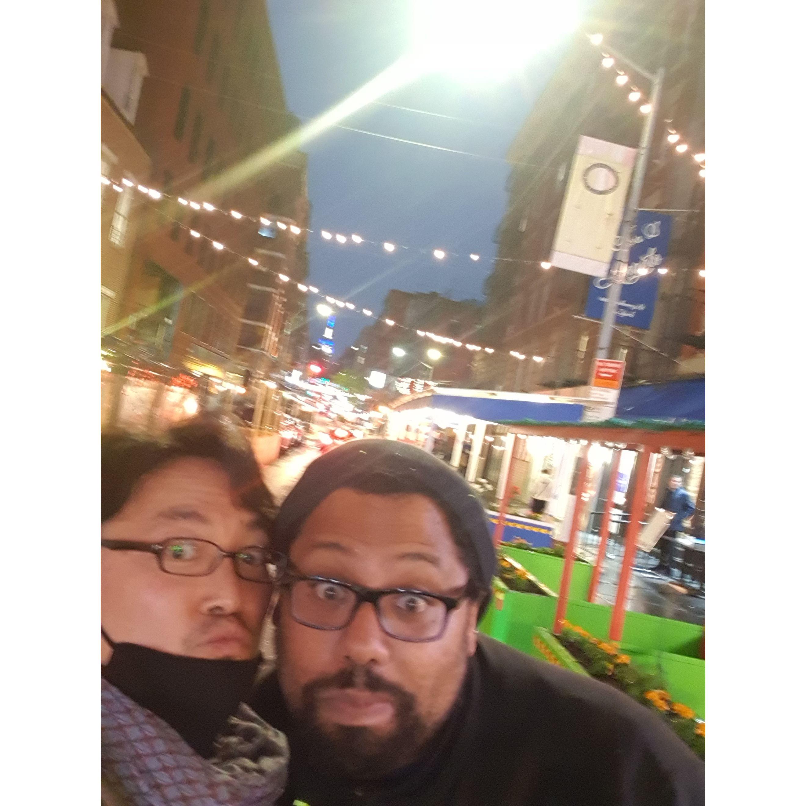 Bright lights, big city!