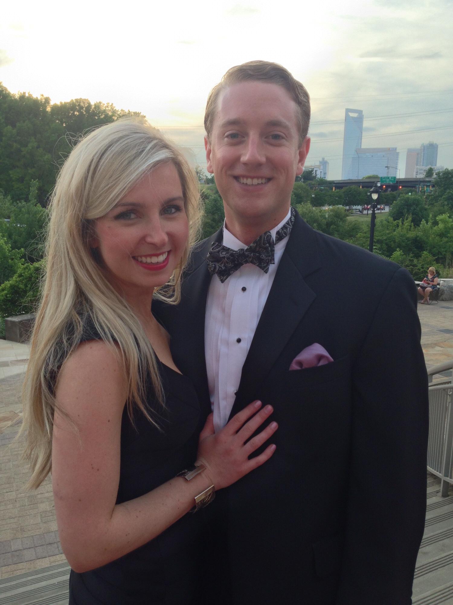 Dinner and a view before Quail Party 2015 with the Atlanta girls and Charlotte boys!