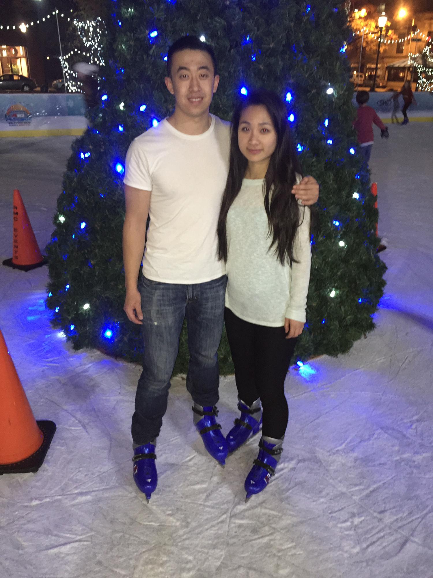 First time ice skating