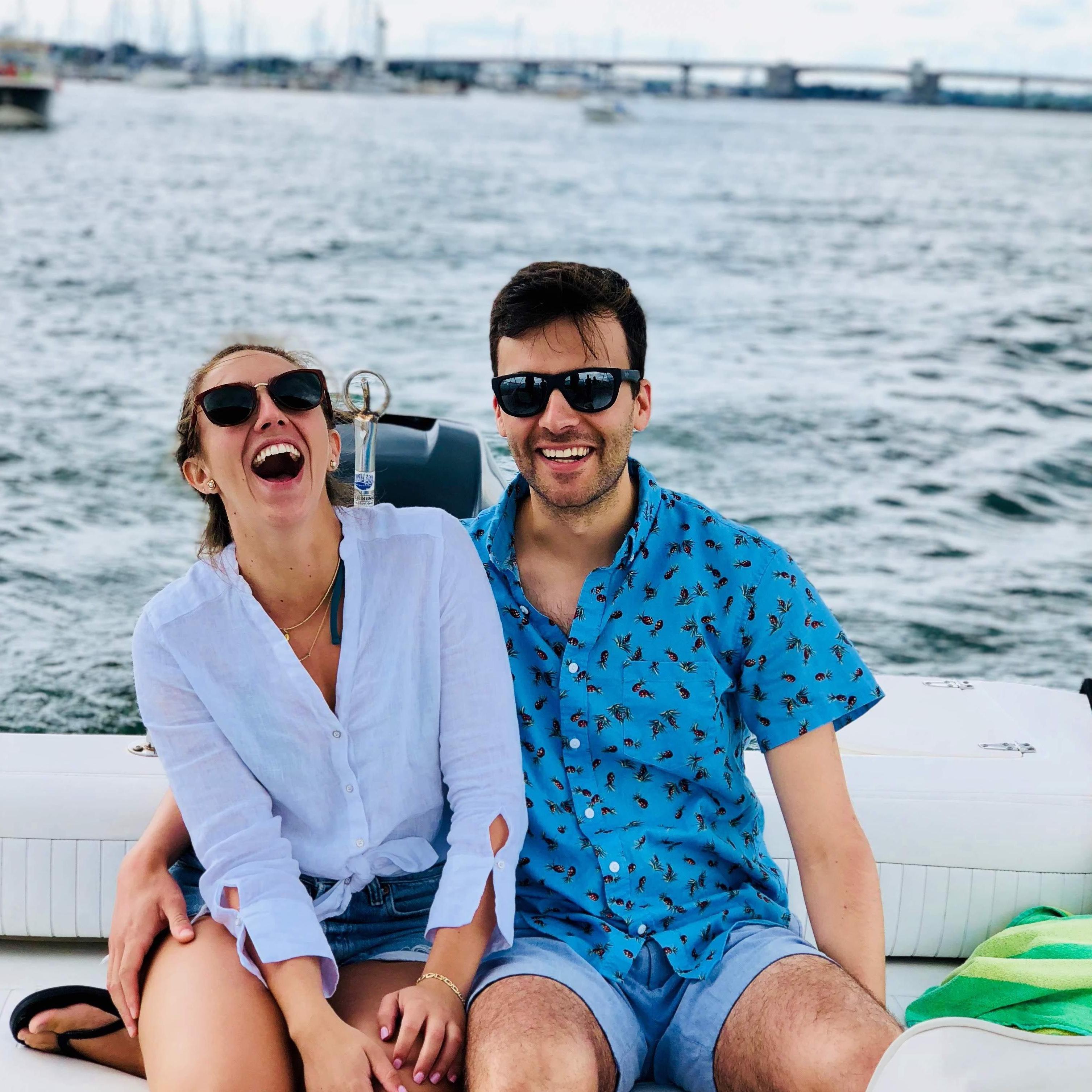 Jimena's first visit to Maine. (July 2018)