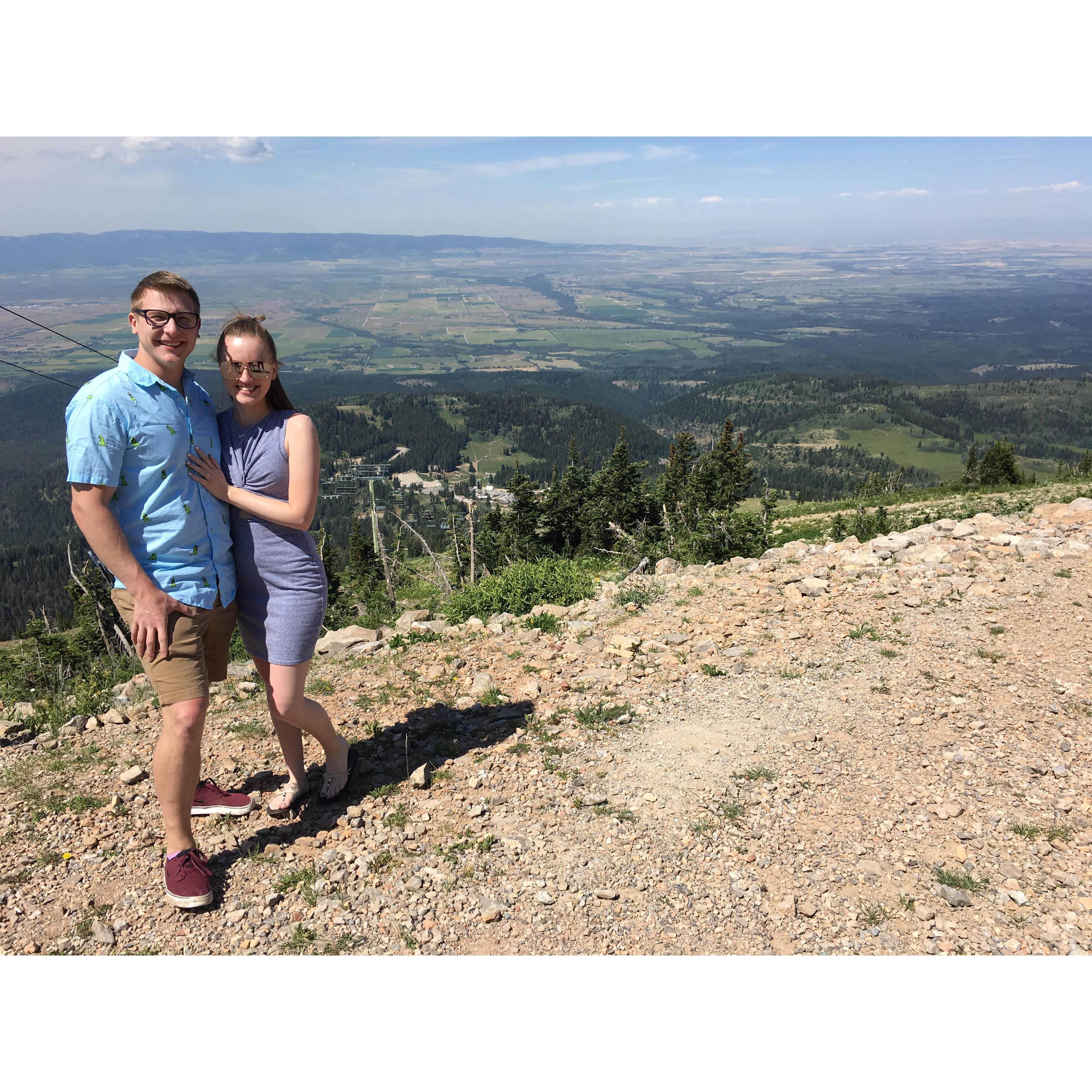 Wyoming views!