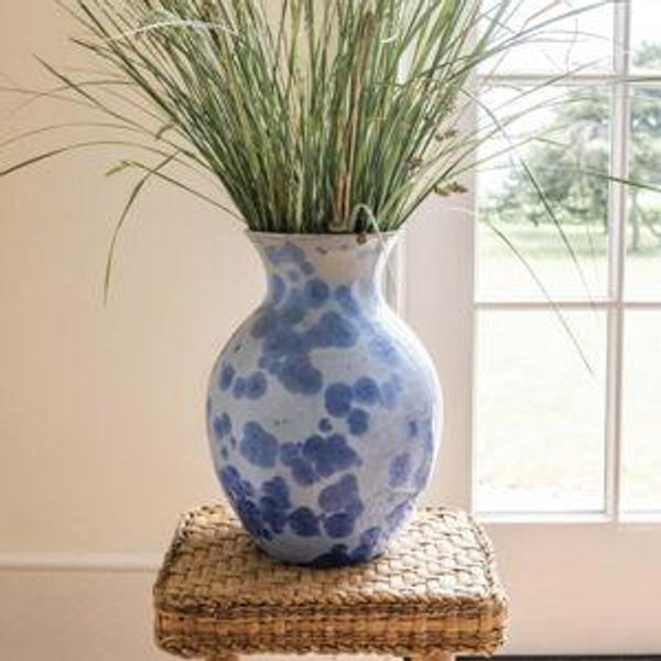 Curio Vase – Crystalline (Cobalt, Lagre)