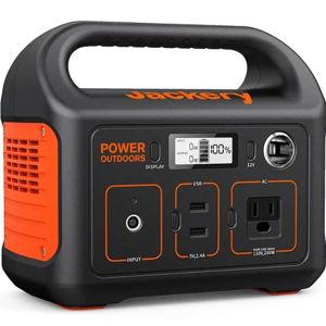 Jackery - Explorer 290 Portable Power Solar Generator (290 Wh Capacity) - Black