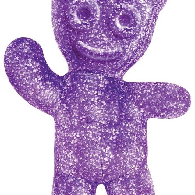 iscream Sour Patch Kids Embossed 8.5" x 6.25" Candy Character Mini Pillow, Purple