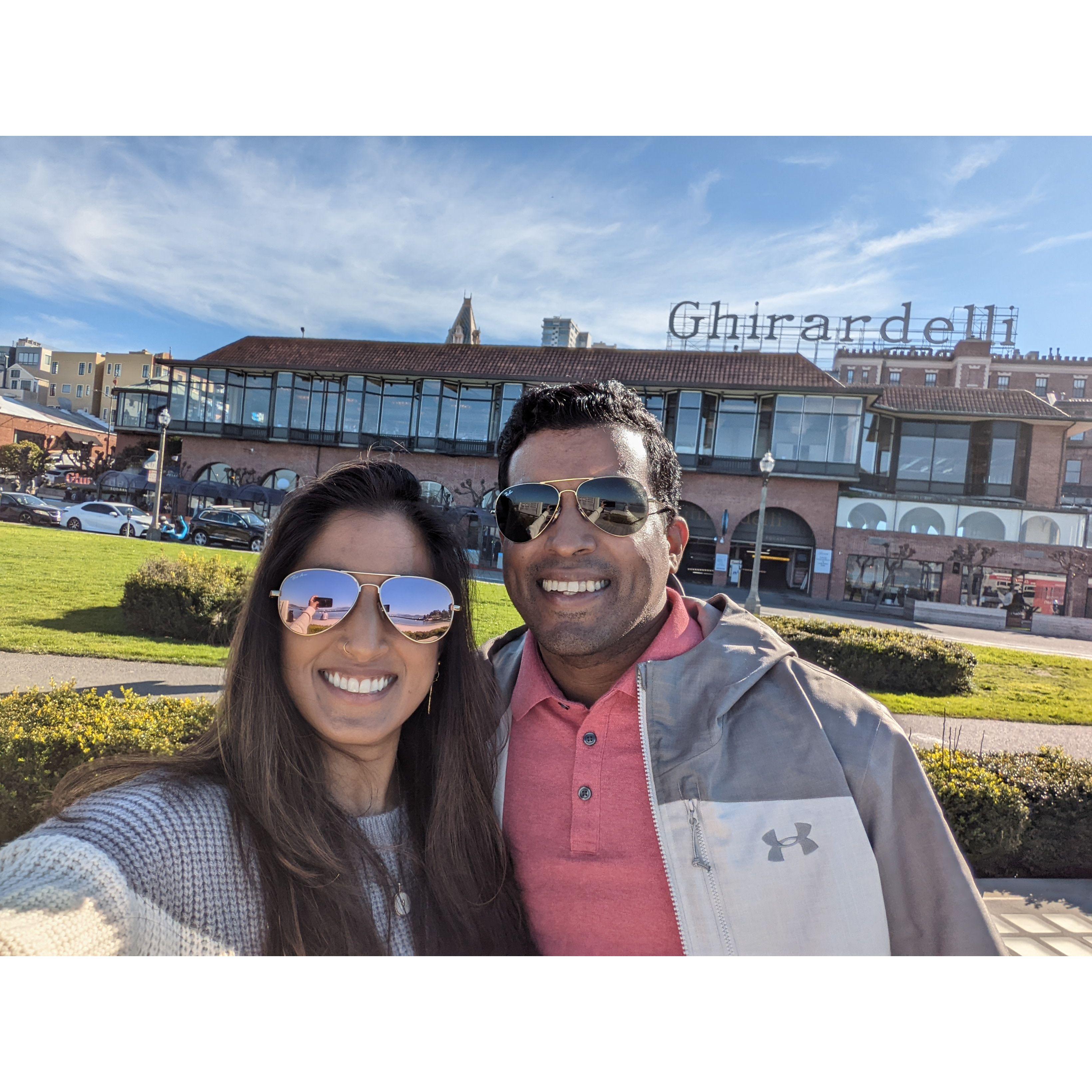 Exploring Ghirardelli Square