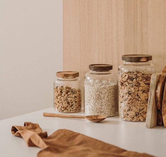 Eco Glass Storage Jars - 1950 ML