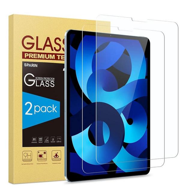 SPARIN [2 Pack] Screen Protector Compatible with iPad Air 5/4(10.9 inch), iPad Pro 11 inch, Tempered Glass for iPad Air 5th Generation / 4th Generation（2022/2020）