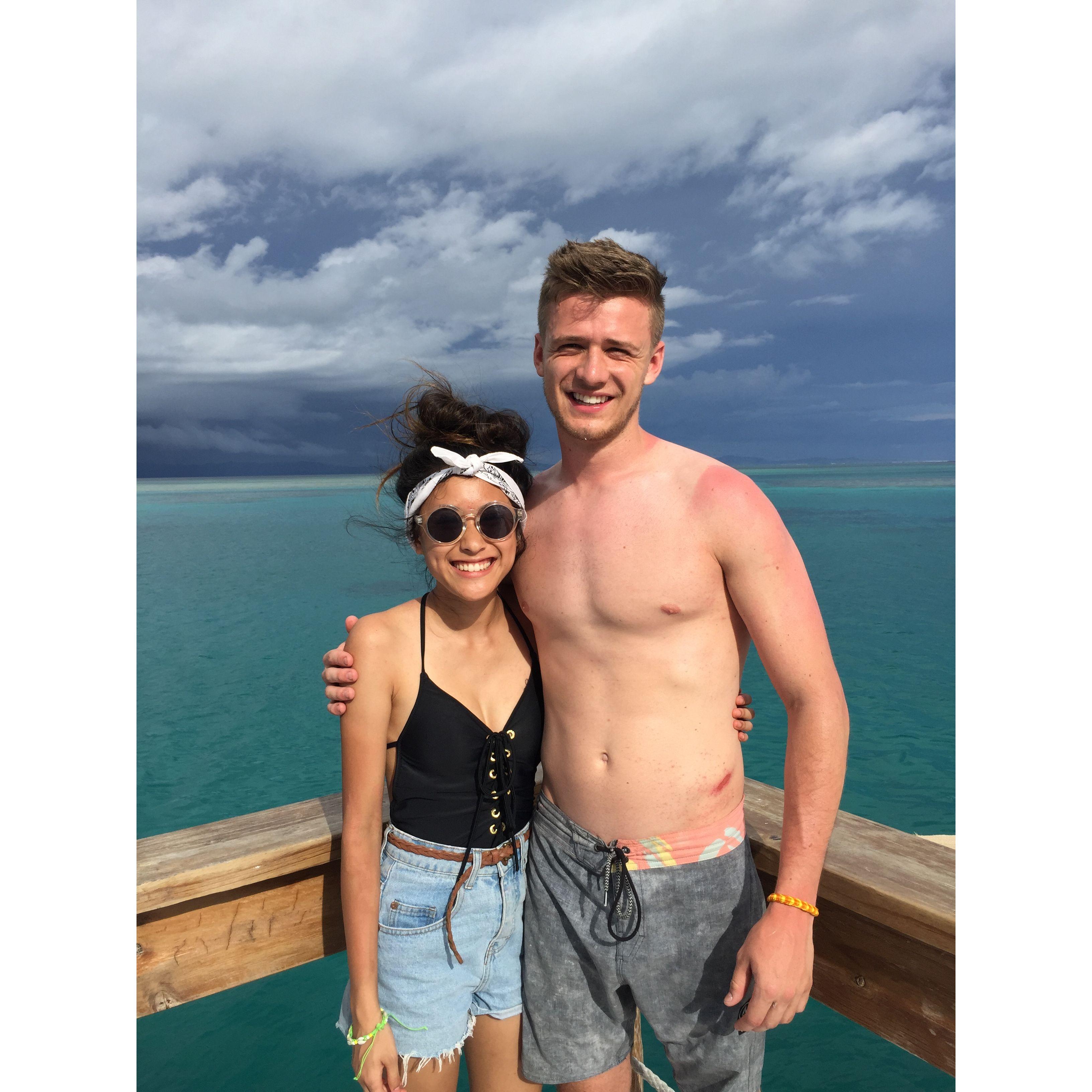 Our first trip to Fiji together in 2017