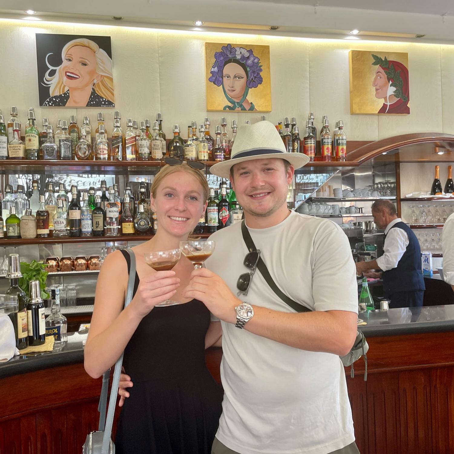 Espresso martinis in Florence! September 2022