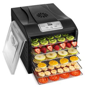 Magic mill - MAGIC MILL Professional Food Dehydrator Machine, 6 Stainless Steel Drying Racks, Multi-Tier Food Preserver, Digital Control BUNDLE BONUS 2 Fruit Leather Trays, 1 Fine Mesh Sheets, 1 Set Ovens Mitts