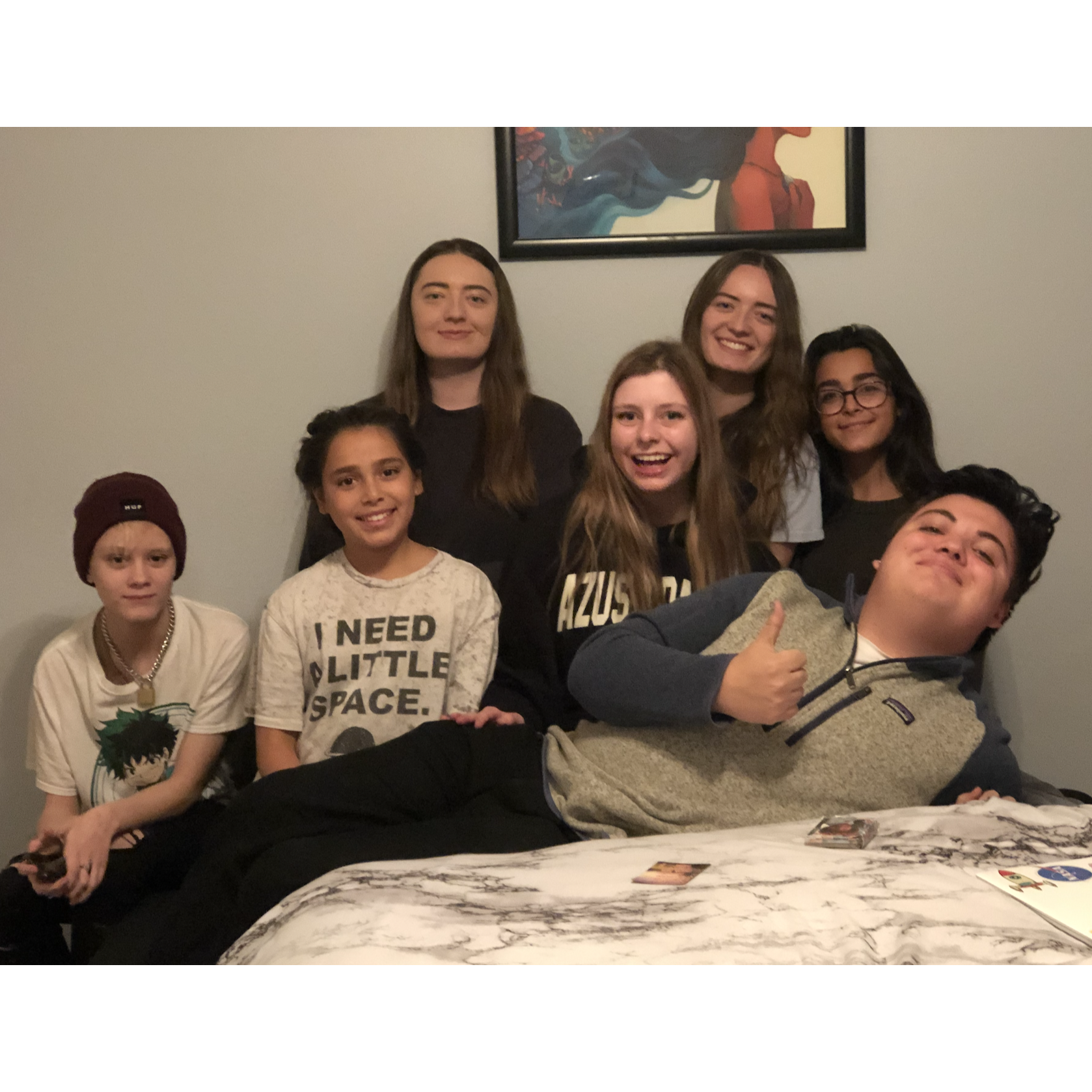 Marcus and some of Madi's siblings 2019