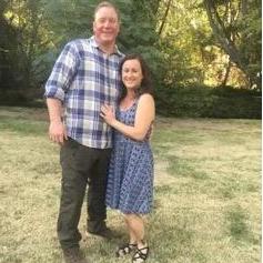 Beautiful backdrop at the Stacy wedding