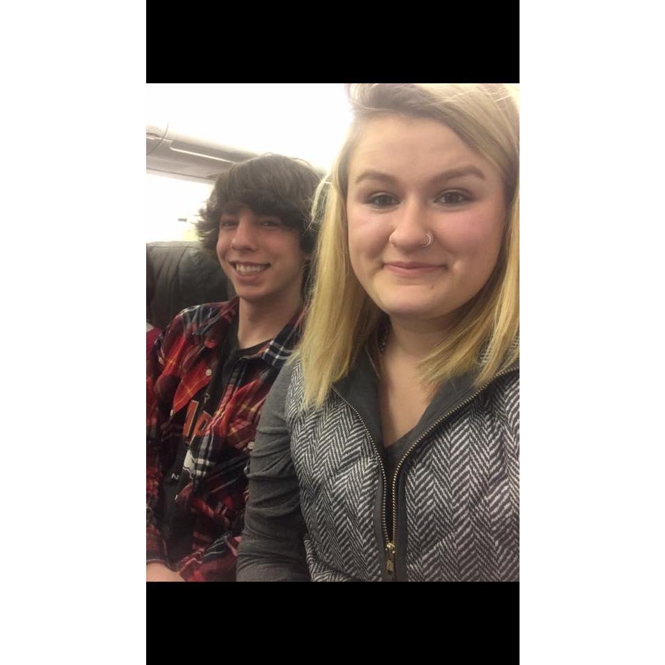 Flying out to meet Momma Marcy, Todd and Sierra for the first time!