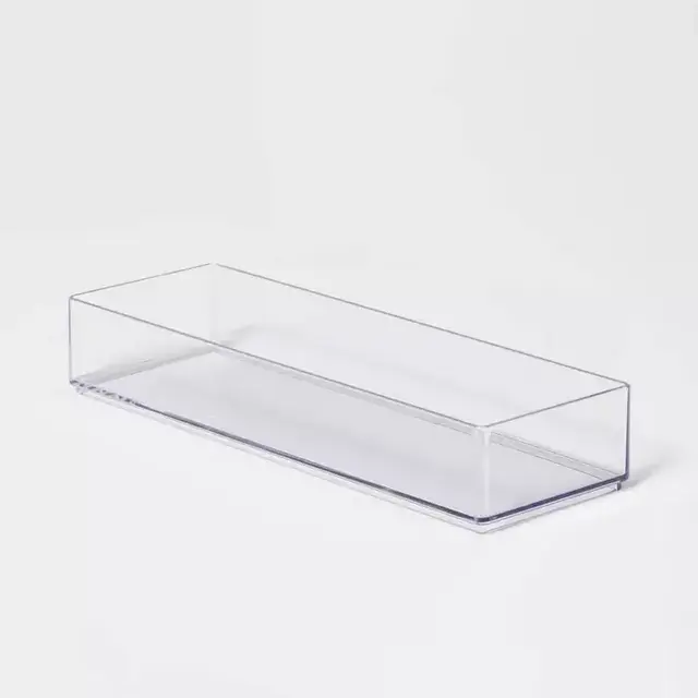 Plastic Organizer Tray Clear - Brightroom™